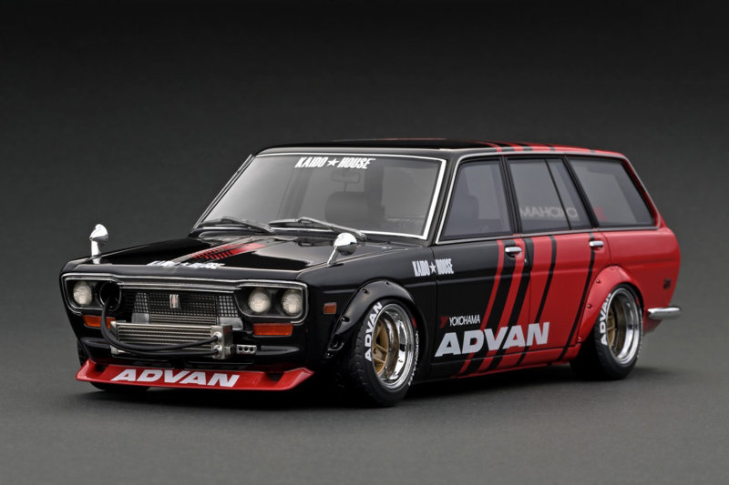 ダットサン ブルーバード 510 ワゴン （ブラック/レッド）