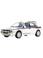 ランチア デルタ HF インテグラーレ 6 （ホワイト）