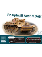 DR7634 1/72 WW.II ドイツ軍 III号N型 ドイツ・アフリカ軍団 NEOトラック付属