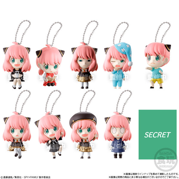 SPY×FAMILYマスコット〜アーニャコレクション〜（全10種） 1BOX:10個入り