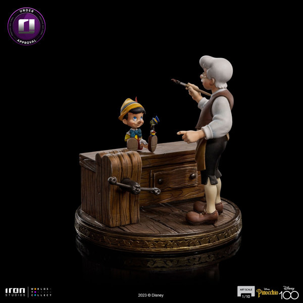 『ピノキオ』 【アイアン・スタジオ スタチュー】「アートスケール」1/10スケール ピノキオ