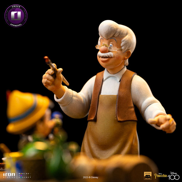 『ピノキオ』 【アイアン・スタジオ スタチュー】「デラックス・アートスケール」1/10スケール ピノキオ