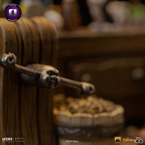 『ピノキオ』 【アイアン・スタジオ スタチュー】「デラックス・アートスケール」1/10スケール ピノキオ