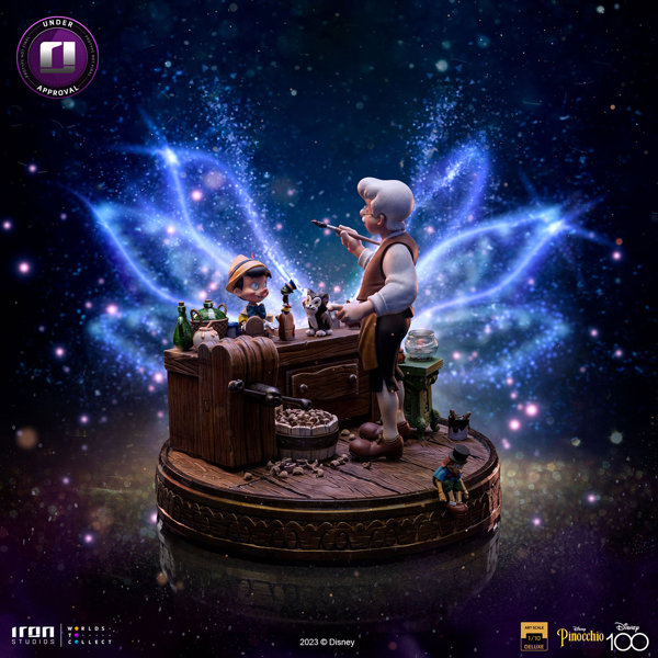 『ピノキオ』 【アイアン・スタジオ スタチュー】「デラックス・アートスケール」1/10スケール ピノキオ
