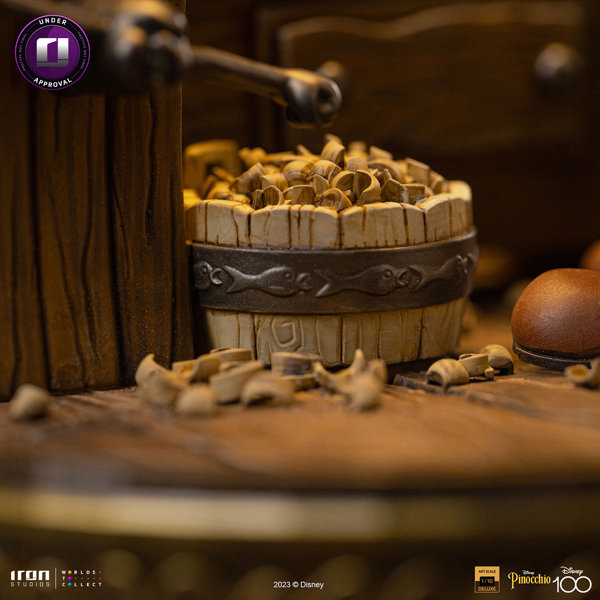 『ピノキオ』 【アイアン・スタジオ スタチュー】「デラックス・アートスケール」1/10スケール ピノキオ