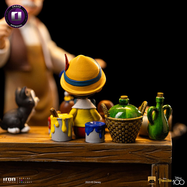 『ピノキオ』 【アイアン・スタジオ スタチュー】「デラックス・アートスケール」1/10スケール ピノキオ
