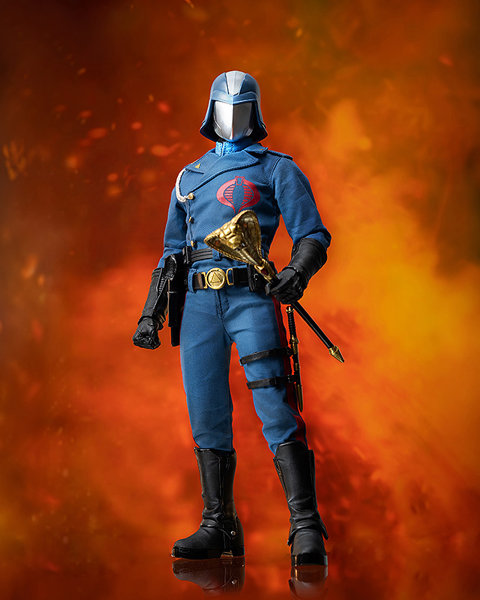 G.I.ジョー FigZero Cobra Commander（フィグゼロ コブラコマンダー）