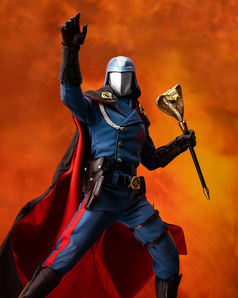 G.I.ジョー FigZero Cobra Commander（フィグゼロ コブラコマンダー）