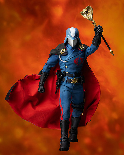 G.I.ジョー FigZero Cobra Commander（フィグゼロ コブラコマンダー）