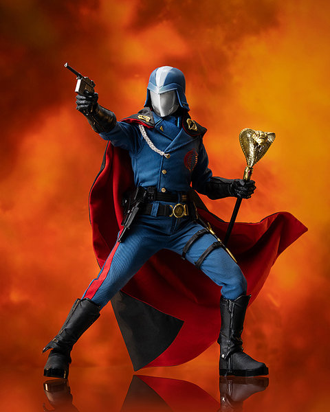 G.I.ジョー FigZero Cobra Commander（フィグゼロ コブラコマンダー）