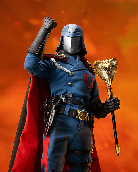 G.I.ジョー FigZero Cobra Commander（フィグゼロ コブラコマンダー）