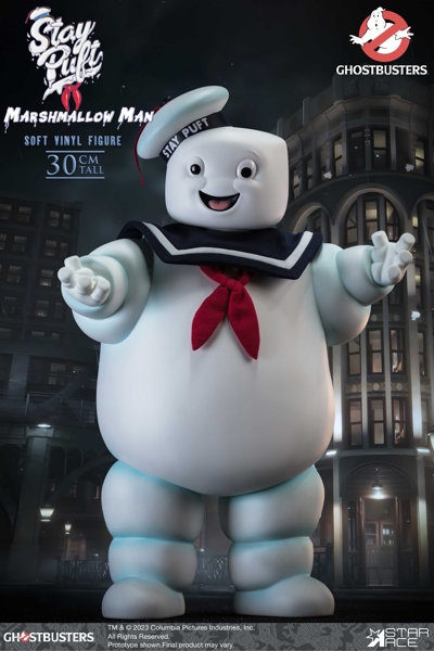 スターエーストイズ ゴースト・バスターズ ステイパフ マシュマロマン ソフビスタチュー