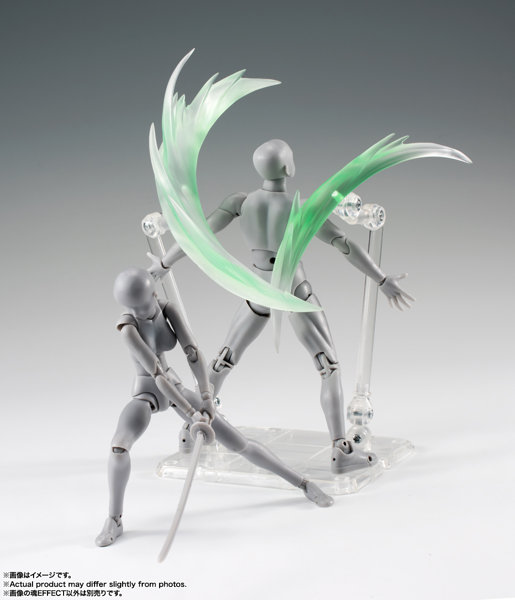 魂EFFECT WIND Green Ver. for S.H.Figuarts