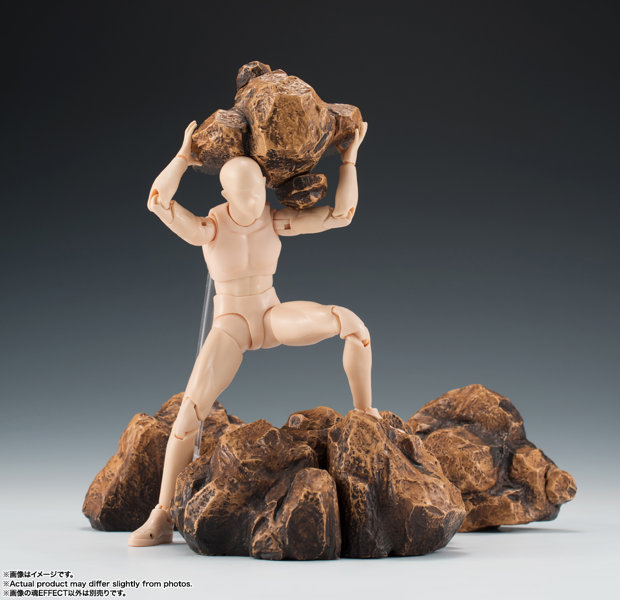 魂EFFECT ROCK Beige Ver. for S.H.Figuarts