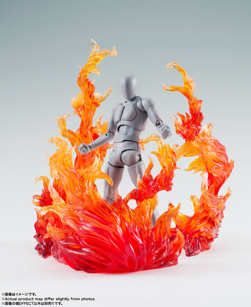 魂EFFECT BURNING FLAME RED Ver. for S.H.Figuarts