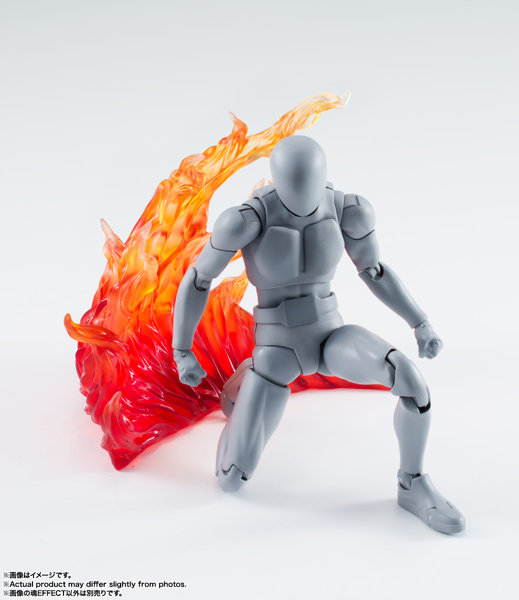 魂EFFECT BURNING FLAME RED Ver. for S.H.Figuarts