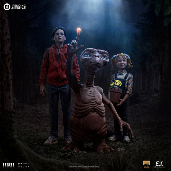 『E.T.』【アイアン・スタジオ スタチュー】「デラックス・アートスケール」1/10スケール E.T.＆エリオ...