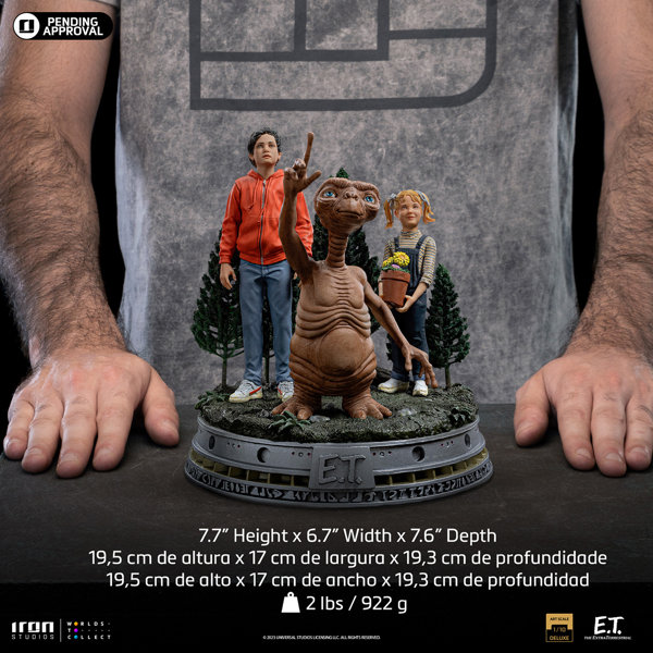 『E.T.』【アイアン・スタジオ スタチュー】「デラックス・アートスケール」1/10スケール E.T.＆エリオ...