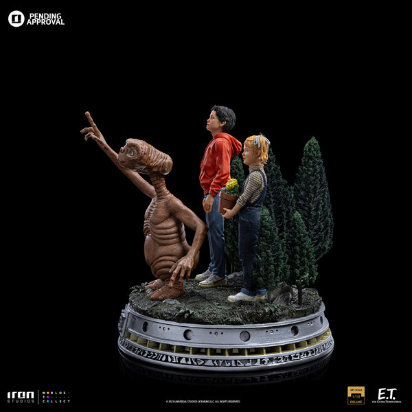 『E.T.』【アイアン・スタジオ スタチュー】「デラックス・アートスケール」1/10スケール E.T.＆エリオ...