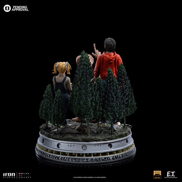 『E.T.』【アイアン・スタジオ スタチュー】「デラックス・アートスケール」1/10スケール E.T.＆エリオ...