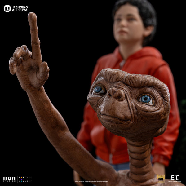 『E.T.』【アイアン・スタジオ スタチュー】「デラックス・アートスケール」1/10スケール E.T.＆エリオ...