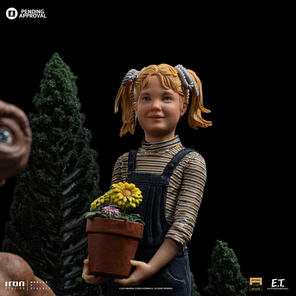 『E.T.』【アイアン・スタジオ スタチュー】「デラックス・アートスケール」1/10スケール E.T.＆エリオ...