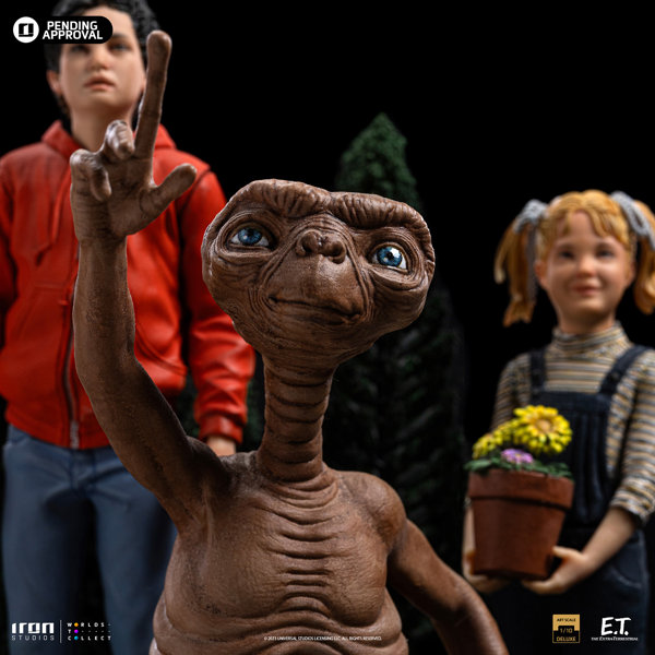 『E.T.』【アイアン・スタジオ スタチュー】「デラックス・アートスケール」1/10スケール E.T.＆エリオ...