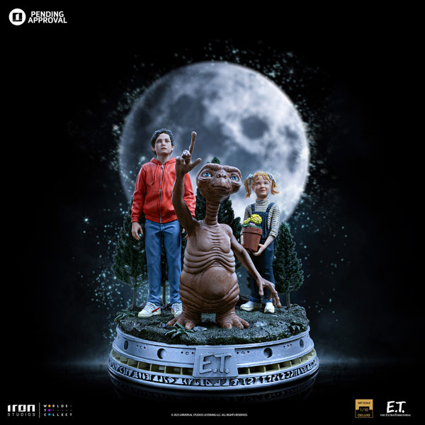 『E.T.』【アイアン・スタジオ スタチュー】「デラックス・アートスケール」1/10スケール E.T.＆エリオ...