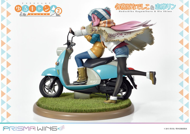 PRISMA WING ゆるキャン△ 各務原なでしこ ＆ 志摩リン 1/7 スケール 完成品フィギュア