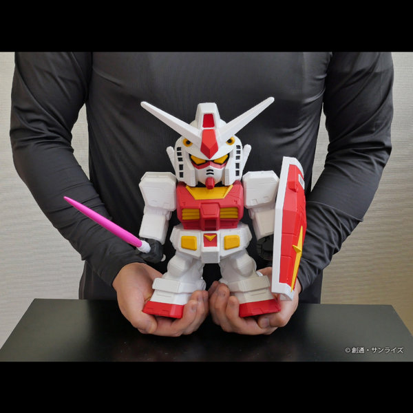 ジャンボソフビフィギュアSD RX-78-2 SDガンダム 2PカラーVer.