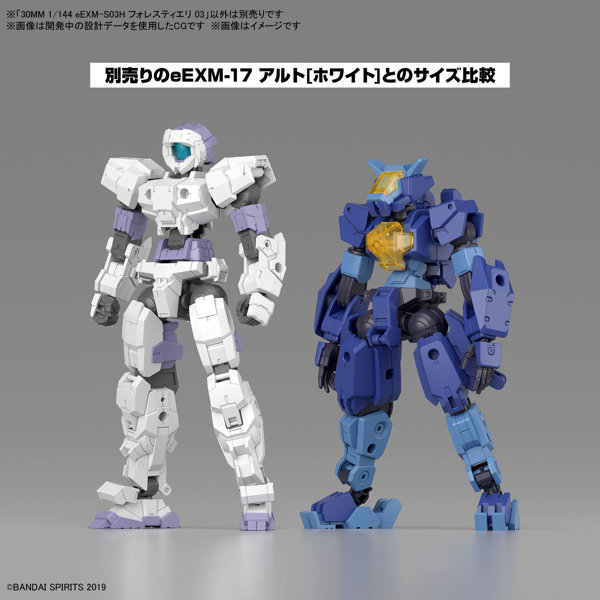 30MM 1/144 eEXM-S03H フォレスティエリ 03