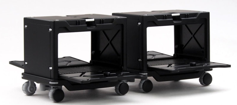 MIM-021-BKブラックVer. HAKOBU/CART＆CONTAINER 2pack set