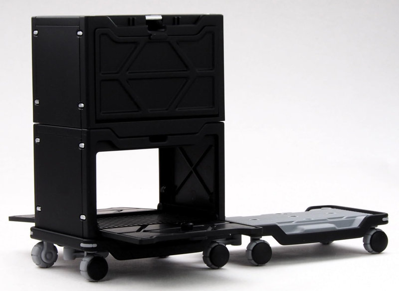 MIM-021-BKブラックVer. HAKOBU/CART＆CONTAINER 2pack set