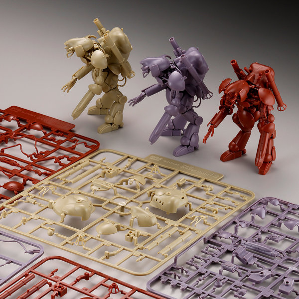 ARTPLA マシーネンクリーガー ヒューマノイド型無人邀撃機グローサーフント（3機セット）