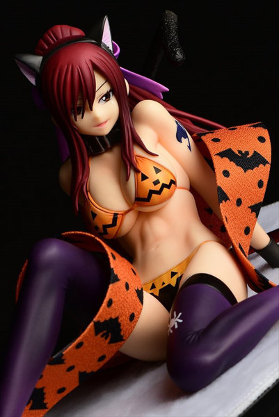 FAIRY TAIL エルザ・スカーレット・ハロウィン猫Gravure_Style