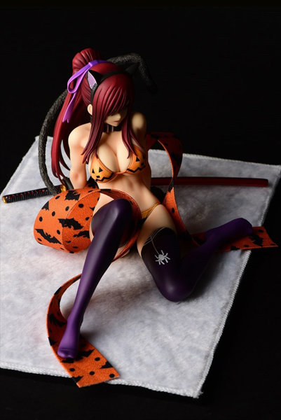 FAIRY TAIL エルザ・スカーレット・ハロウィン猫Gravure_Style