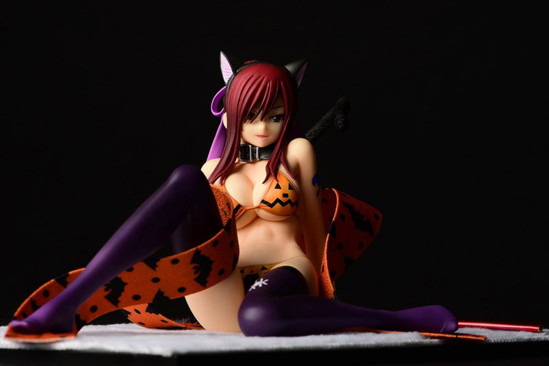 FAIRY TAIL エルザ・スカーレット・ハロウィン猫Gravure_Style