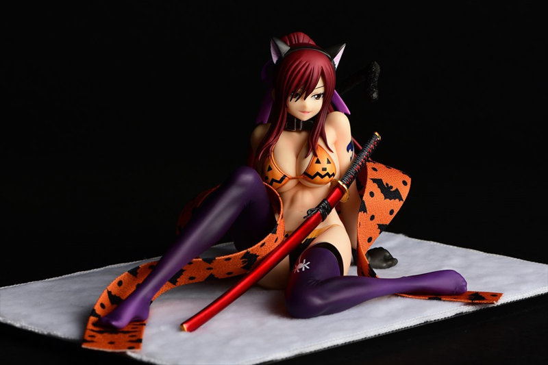 FAIRY TAIL エルザ・スカーレット・ハロウィン猫Gravure_Style