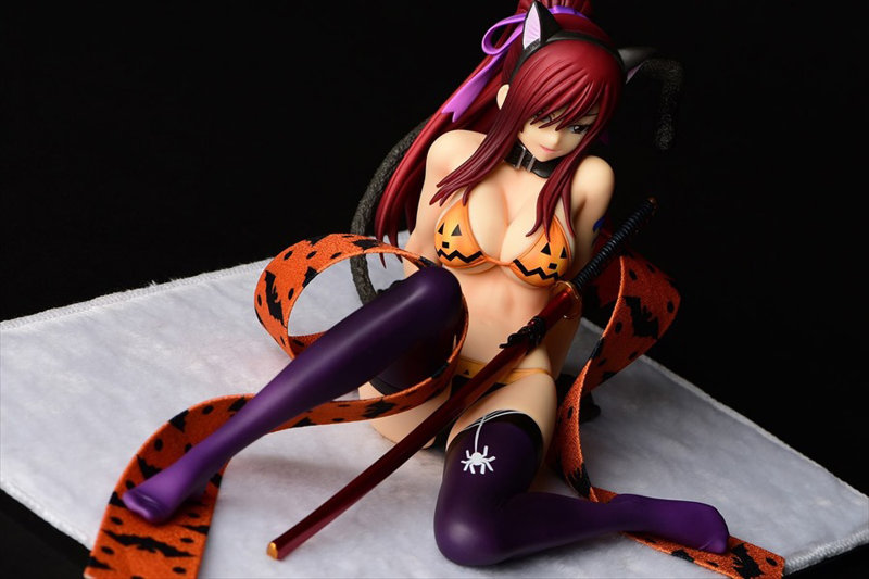 FAIRY TAIL エルザ・スカーレット・ハロウィン猫Gravure_Style