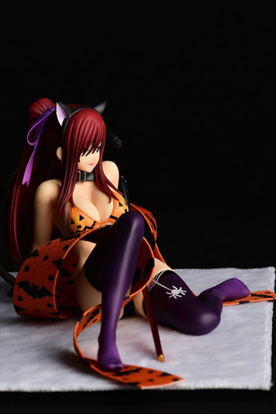 FAIRY TAIL エルザ・スカーレット・ハロウィン猫Gravure_Style