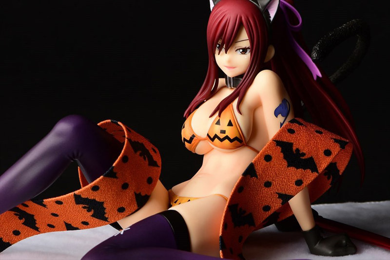 FAIRY TAIL エルザ・スカーレット・ハロウィン猫Gravure_Style