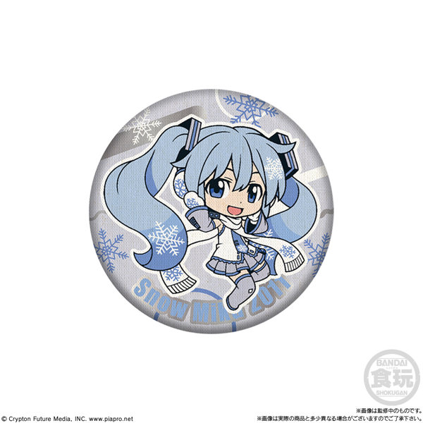 （仮）CAN BADGE COLLECTION SNOW MIKU（全15種） 1BOX:14個入り