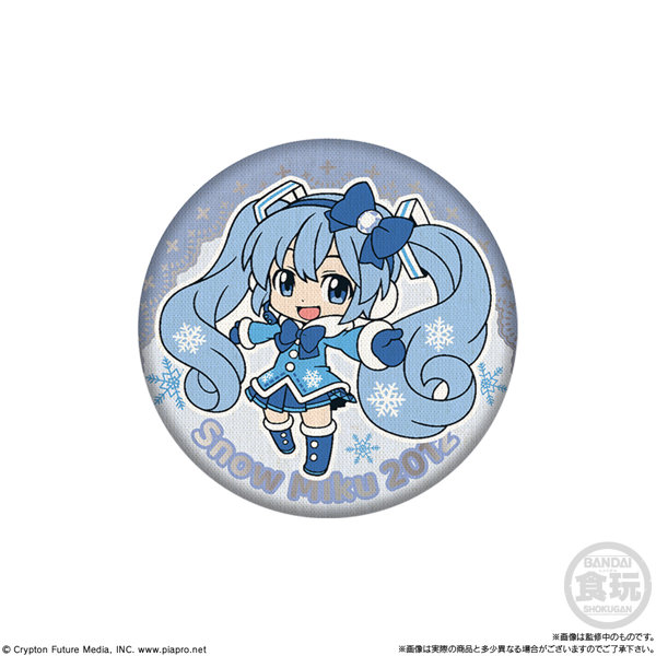 （仮）CAN BADGE COLLECTION SNOW MIKU（全15種） 1BOX:14個入り
