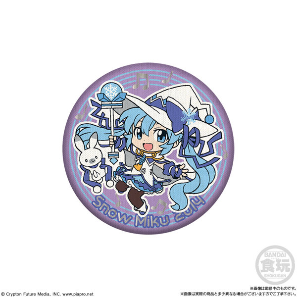 （仮）CAN BADGE COLLECTION SNOW MIKU（全15種） 1BOX:14個入り