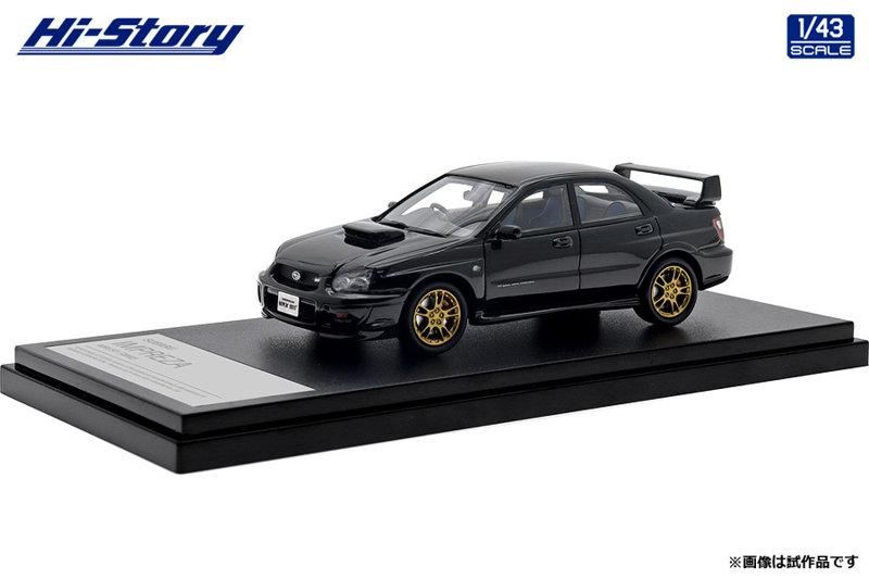 スバル インプレッサ WRX STi 2002 （ブラックトパーズ・マイカ） 7,561円
