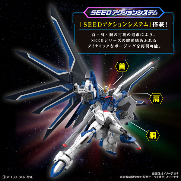 HG 1/144 ライジングフリーダムガンダム