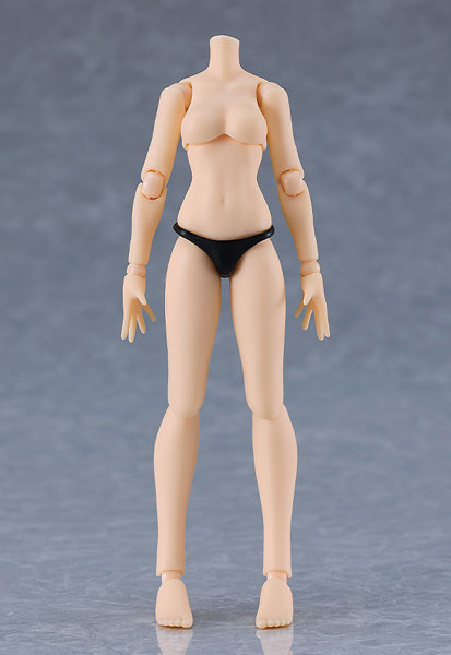 figma figma Styles 女性body（ミカ） with ミニスカート チャイナワンピコーデ（ホワイト）