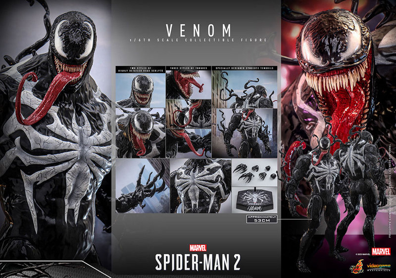 【ビデオゲーム・マスターピース】 『Marvel’s Spider-Man 2』1/6スケールフィギュア ヴェノム