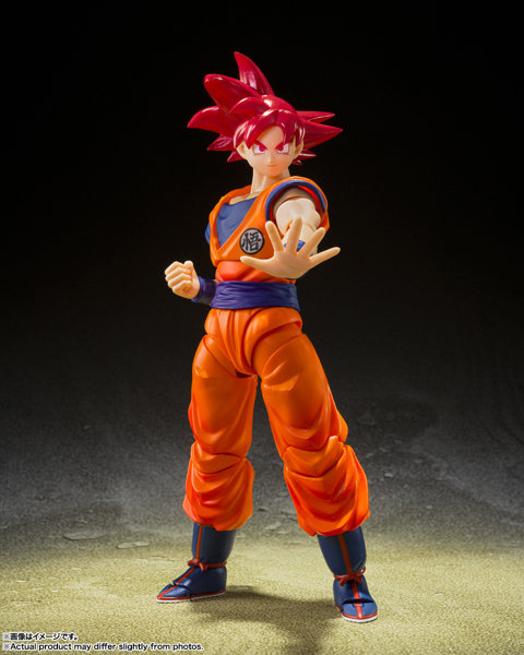 S.H.Figuarts ドラゴンボール スーパーサイヤ人ゴッド孫悟空-正しき心がもたらすサイヤ人の神-