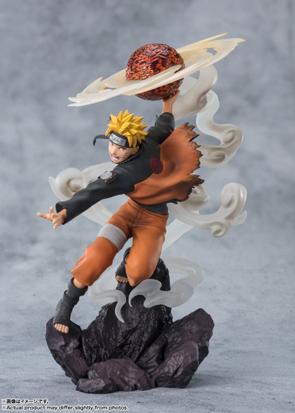 フィギュアーツZERO NARUTO-ナルト- ［超激戦］うずまきナルト-仙法・熔遁螺旋手裏剣-